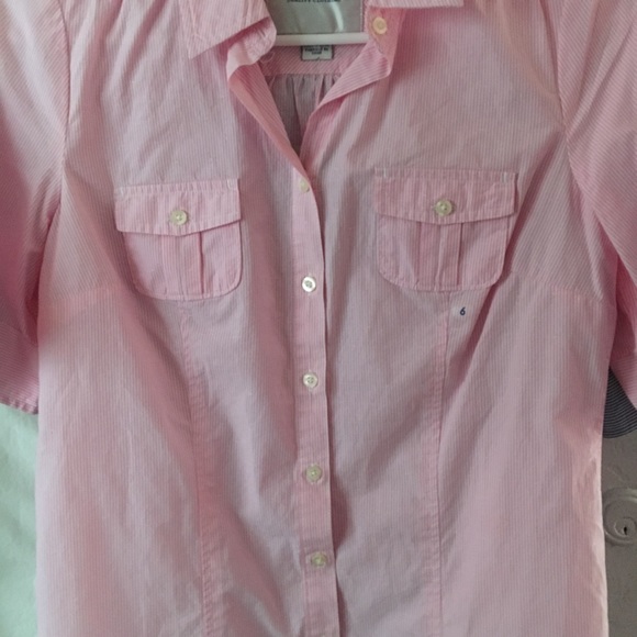 American Eagle Button Down Short Sleeve Shirts-3 - Picture 3 of 8